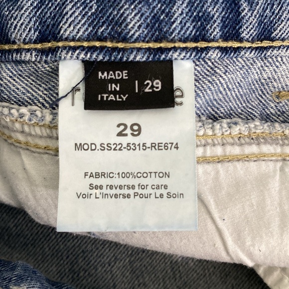 Retrofete Tessa Low Rise Cut Off Shorts Size 29 - Picture 8 of 12